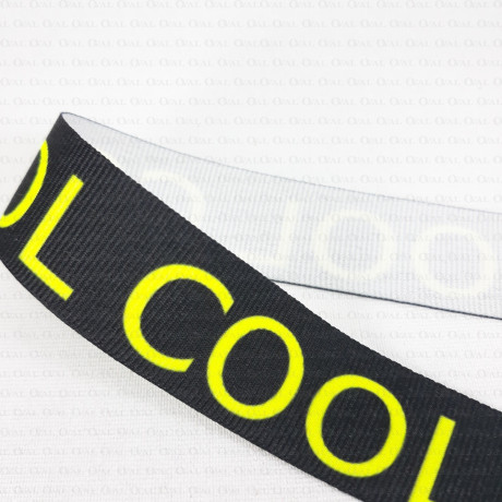 Decorative tape with inscriptions 25mm /1 or 50m 2296