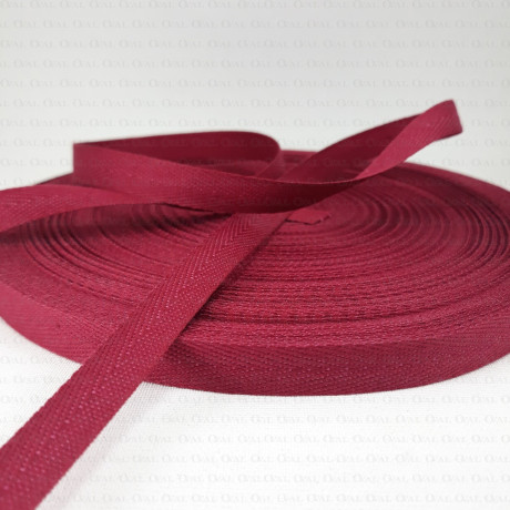 Cotton herringbone tape 10mm / 50m 2575