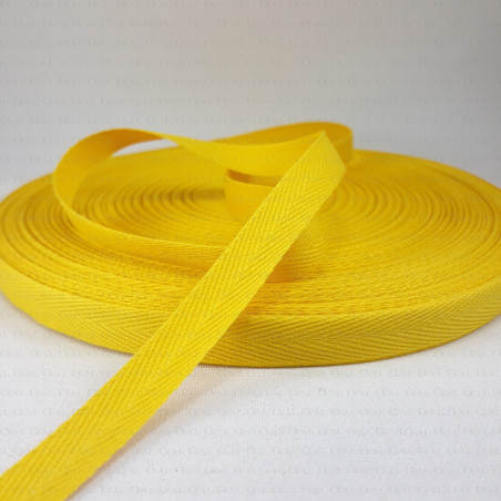 Cotton herringbone tape 10mm / 50m 2815