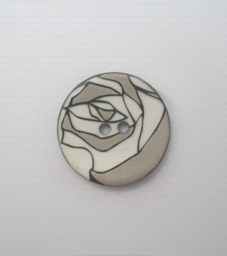 Polyester button 25mm no. 644