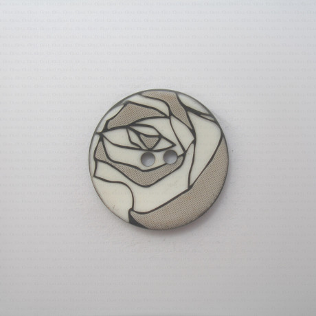 Polyester button 25mm no. 644