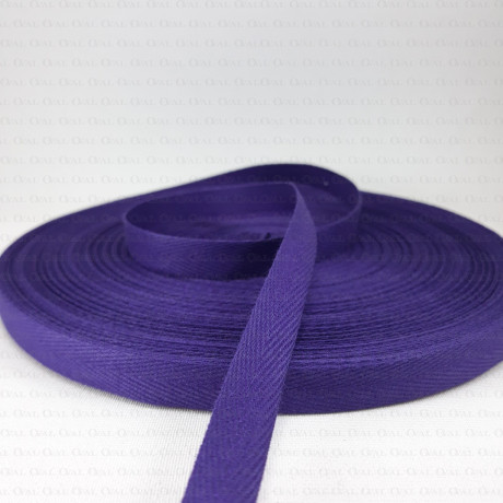 Cotton herringbone tape 10mm / 50m 2816