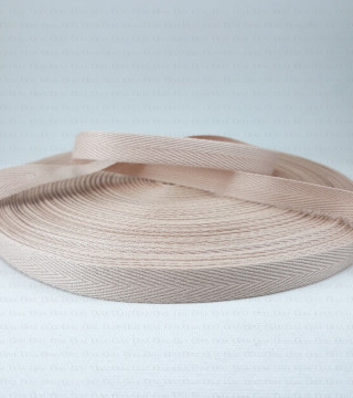 Taśma bawełniana jodełka 10mm / 50m    2818