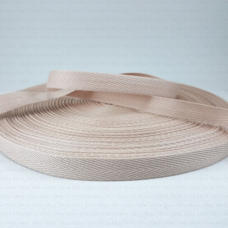 Taśma bawełniana jodełka 10mm / 50m    2818