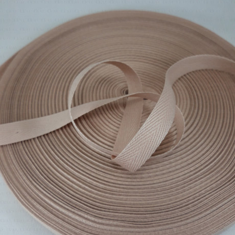 Taśma bawełniana jodełka 10mm / 50m    2818