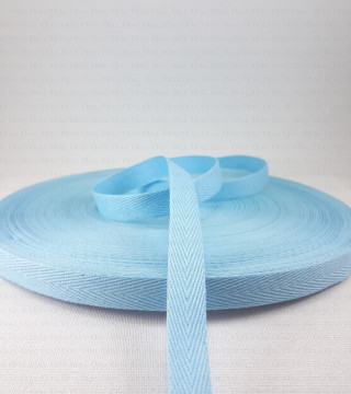 Cotton herringbone tape 10mm / 50m 2819