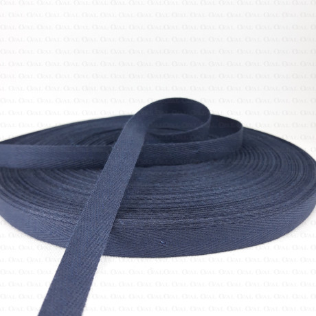 Taśma bawełniana jodełka 10mm / 50m    28120