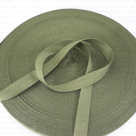 Cotton herringbone tape 10mm / 50m 2822