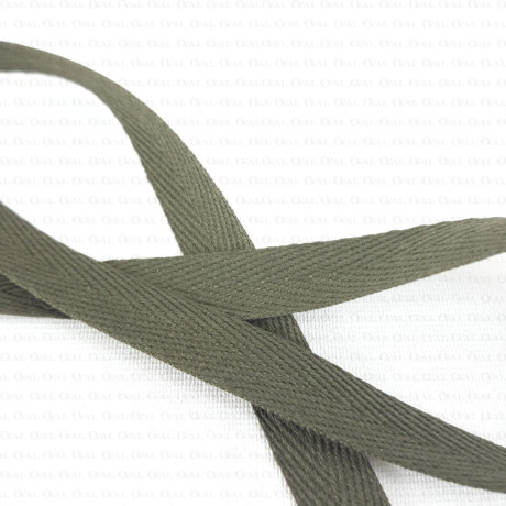 Cotton herringbone tape 10mm / 50m 2823