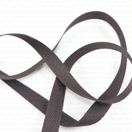 Cotton herringbone tape 10mm / 50m 2824