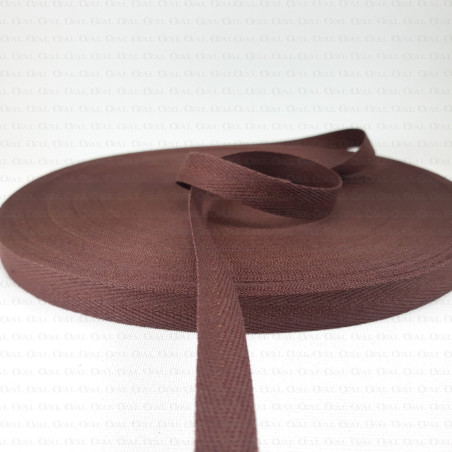 Cotton herringbone tape 10mm / 50m 2825