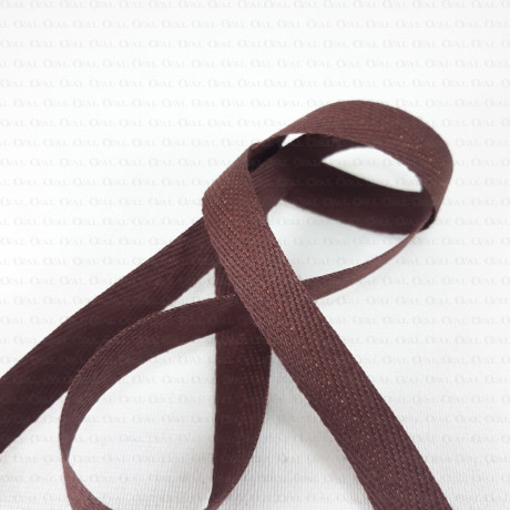 Cotton herringbone tape 10mm / 50m 2825