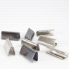 Stainless steel clamp end 15mm/1 or 100 pcs 1497