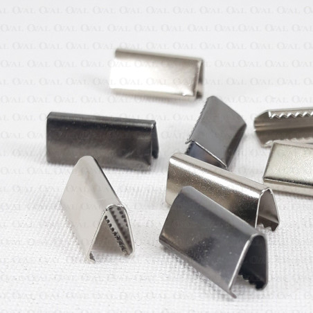 Stainless steel clamp end 15mm/1 or 100 pcs 1497