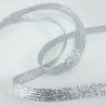Decorative tape 6mm, 8mm, 10mm / 25m silver 2226