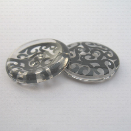 Polyester button 25mm no. 649