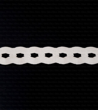 Guma bieliźniana 15mm/1m  2836