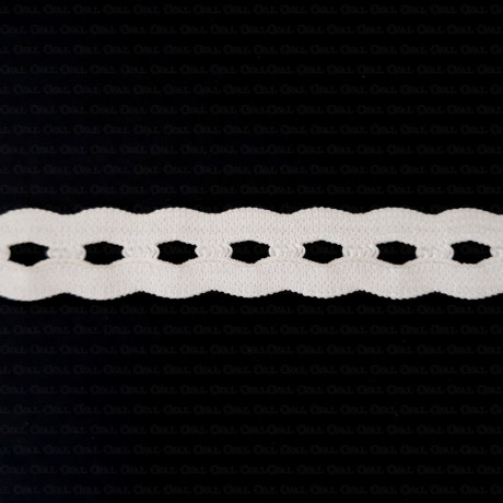 Guma bieliźniana 15mm/1m  2836