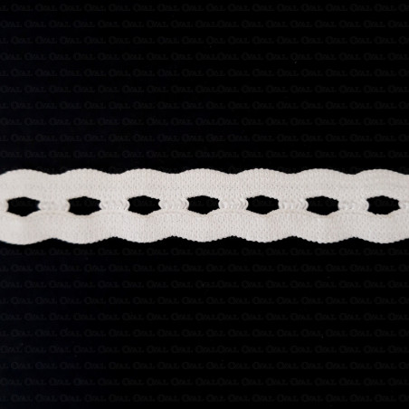 Guma bieliźniana 15mm/1m  2836