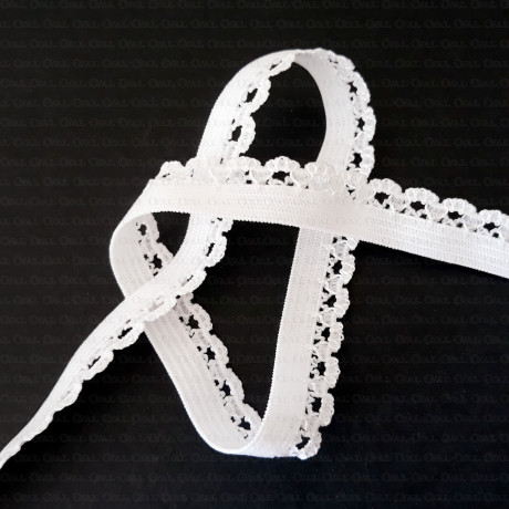 Guma bieliźniana 10mm/1m  2837