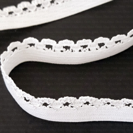 Guma bieliźniana 10mm/1m  2837