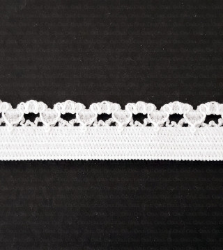 Guma bieliźniana 10mm/1m  2837