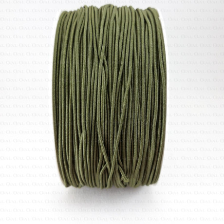 Guma okrągła Oliwka 1mm   nr.522