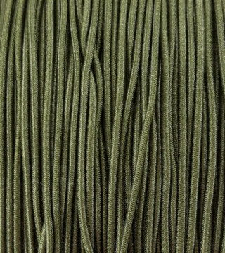 Guma okrągła Oliwka 1mm   nr.522