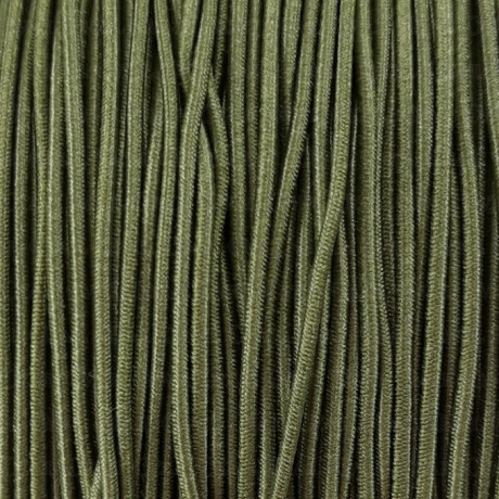 Guma okrągła Oliwka 1mm   nr.522