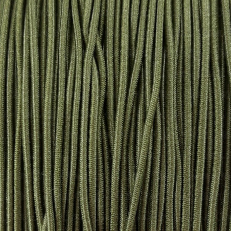 Guma okrągła Oliwka 1mm   nr.522