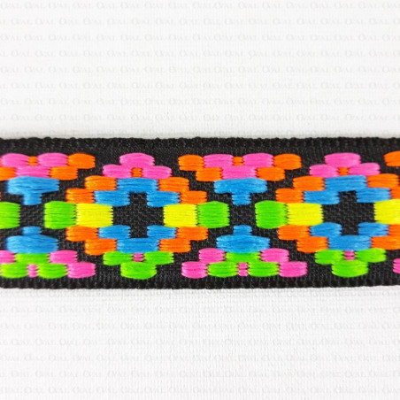 Ethnic decorative tape 25mm 2843