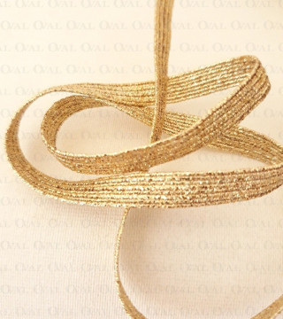 Elastic 5mm/1 or 50m gold 2844