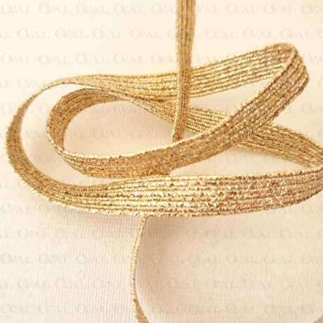 Elastic 5mm/1 or 50m gold 2844