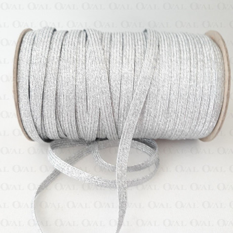 5mm/1 or 50m silver elastic 2845