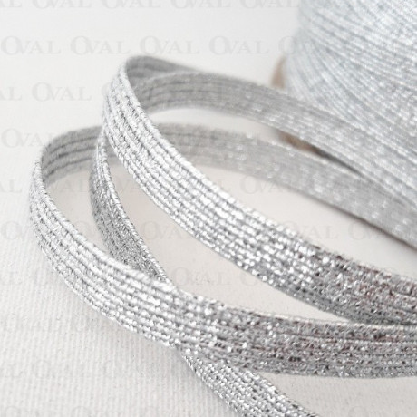 5mm/1 or 50m silver elastic 2845