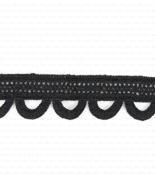Guipure lace trim 30mm/1m 1981