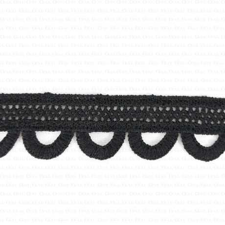 Guipure lace trim 30mm/1m 1981