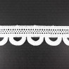 Guipure lace 30 mm /1 m white 2232