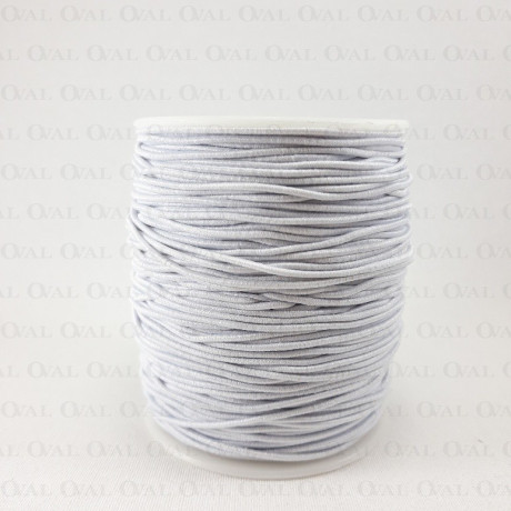 Round elastic 1.2mm /1m or 100m White 526