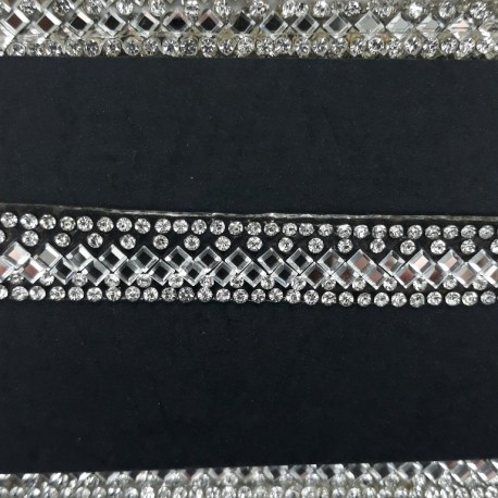 Nowoczesna taśma z kryształkami w sklepie Fhoval - 12571