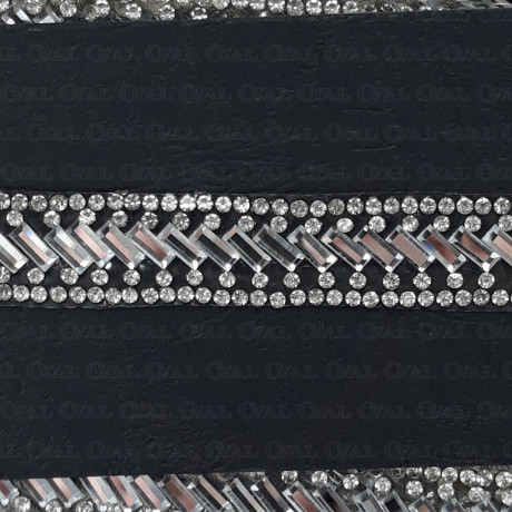 Thermo tape with stones 13mm/1 yard 188