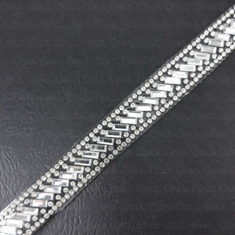 Taśma termo zkamieniami 13mm/1yard 1818