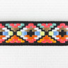 Ethnic decorative ribbon 25 mm no. 176