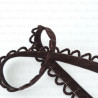 13mm/1m brown lingerie elastic 2868