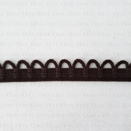 Guma bieliźniana 13mm/1m  brąz 2868