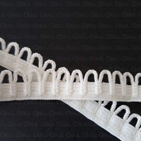 Lingerie elastic 13mm/1m ecru 2869