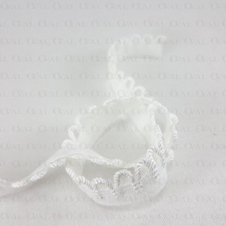 Guma bieliźniana 13mm/1m biel 2870