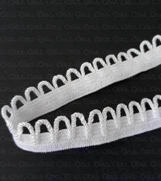 Guma bieliźniana 13mm/1m biel 2870