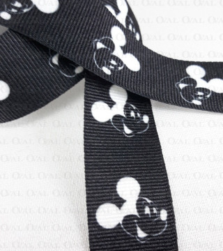 Decorative printed ribbon 25 mm / 1 or 50 m 2874