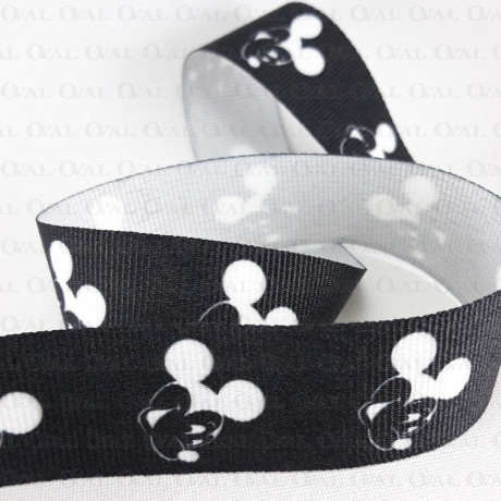 Decorative printed ribbon 25 mm / 1 or 50 m 2874